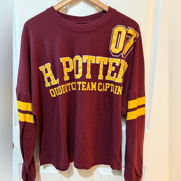 Harry Potter Quidditch Team Captain Collegiate Long Sleeve - Picture 1 of 5
